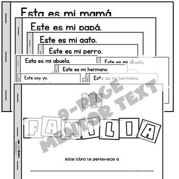 Rotaciones de Lectura/Escritura - 5 días de práctica + texto en español!