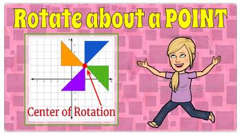 Preview of Rotate a Figure about a Vertex in the Coordinate Plane