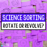 Rotate or Revolve Science Sort | Rotation and Revolution |