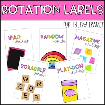 Preview of Rotation Labels