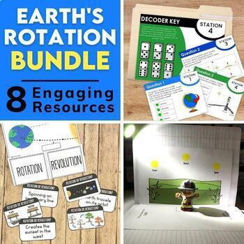 Rotation and Revolution Activities Bundle by Two Teaching Taylors