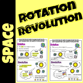 Rotation and revolution ppt