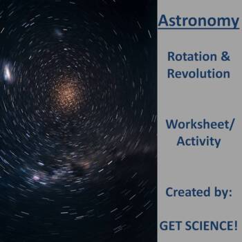 Preview of Rotation vs. Revolution Worksheet