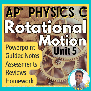 Preview of Rotational (Angular) Motion PPT | AP® Physics C | Full Unit Bundle
