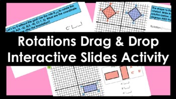 Preview of Rotations Drag & Drop Digital Slides Activity (Distance Learning)