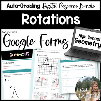 Preview of Rotations Google Forms Homework