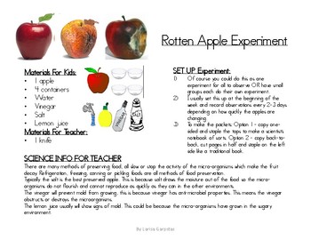rotten apple hypothesis