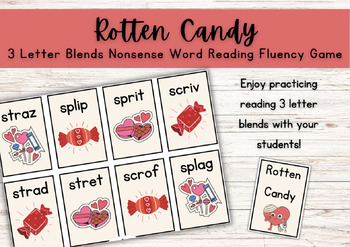 Preview of Valentine's Day Candy Game BUNDLE {Blends, Digraphs, VCE, Multisyllable, & MORE}