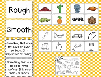 Rough and Smooth: A Sorting by Property Science Mini-Unit by