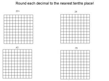 Round Each Decimal to the nearest tenths place! by A Hot Mess Express ...