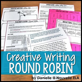 Preview of Creative Writing Activity - Collaborative Writing Round Robin - SWBST