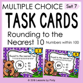 Task Cards | Round and Identify Two Digit Numbers to Neare