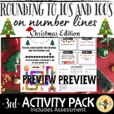 Round to 10's and 100's Activity Pack-Christmas Edition-TE