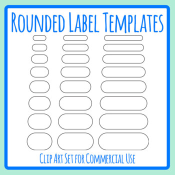 rounded edge label templates blank clip art commercial use by hidesy s clipart