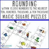 Rounding within 10,000 Numbers | Great for Math Test Prep,