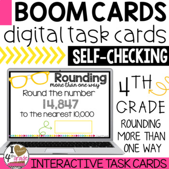 Preview of Rounding Boom Cards (5 digit numbers)