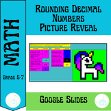 Rounding Decimal Numbers: Picture Reveal