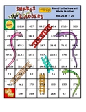 Rounding Decimal Numbers to the Nearest Whole Number - Board Game