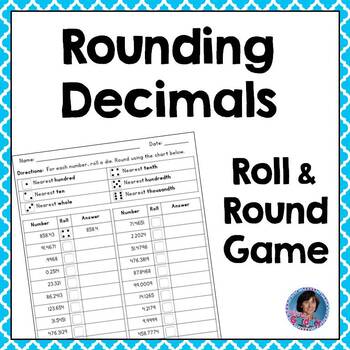 place value charts with rounding decimals and whole