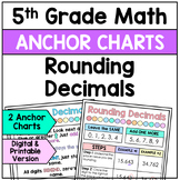 Rounding Decimals - Anchor Charts