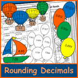 Rounding Decimals | Color by Number