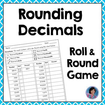 Rounding Decimals Game For Review, Intervention Or Assessment {Ideal For Subs!}