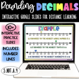 Rounding Decimals - Interactive Google Slides - Distance Learning