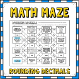 Rounding Decimals Math Maze