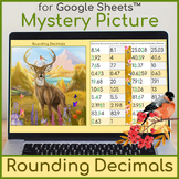 Rounding Decimals | Mystery Picture | Pixel Art | Deer