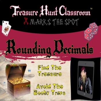 Preview of Rounding Decimals | Treasure Hunt Classroom