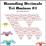 Rounding Decimals Tri Ominos #1