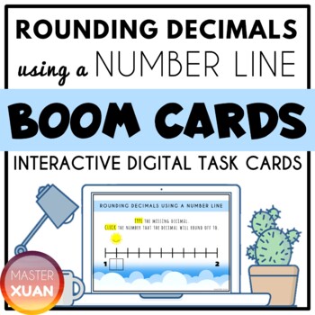 Preview of Rounding Decimals Using A Number Line