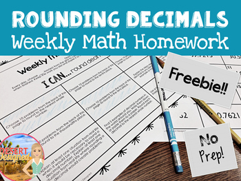 rounding decimals homework