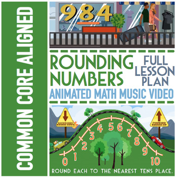 Preview of Rounding Whole Numbers & Rounding Decimals ★ Rounding Game & Rounding Activities