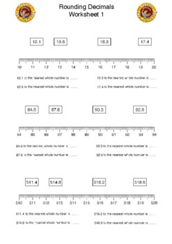 rounding decimals worksheets by rebeccathemathlady tpt