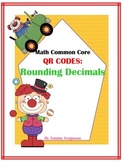 Rounding Decimals game (with & without QR codes)
