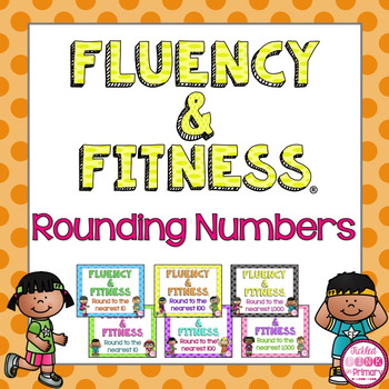 Preview of Rounding Numbers Fluency & Fitness® Brain Breaks