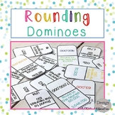 Rounding Game Dominoes | Math Centers Activity | Rounding 