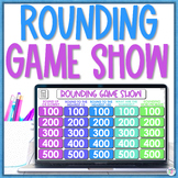 Rounding Game | Rounding to the Nearest 10 and 100 Jeopardy Game