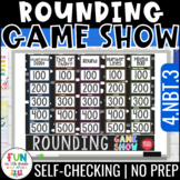 Rounding Game Show with Whole Numbers 4th Grade Test Prep 