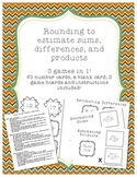 Rounding Games - Estimating Sums, Differences, and Products