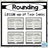 Rounding Lesson | Task Cards Activity