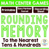 MATH CENTER GAME - Rounding to the Nearest Tens and Hundreds