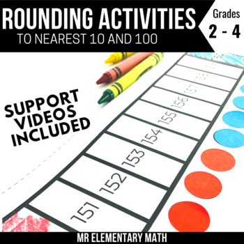 Preview of Rounding to Nearest 10 and 100 | Rounding Numbers | Rounding Worksheets