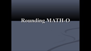 Preview of Rounding Math-O (BINGO)