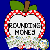Rounding Money Task Cards and War Game