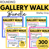 Rounding Numbers - Around the Room Gallery Walk Bundle
