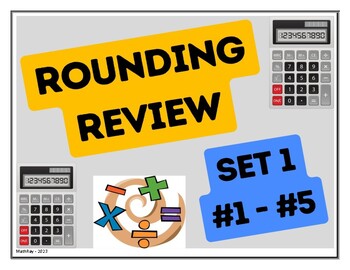 Preview of Rounding Review Bundle Set 1-5
