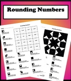Rounding Numbers Color Worksheet
