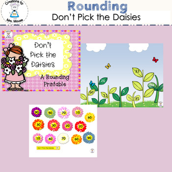 Preview of Rounding Numbers - Don't Pick the Daisies